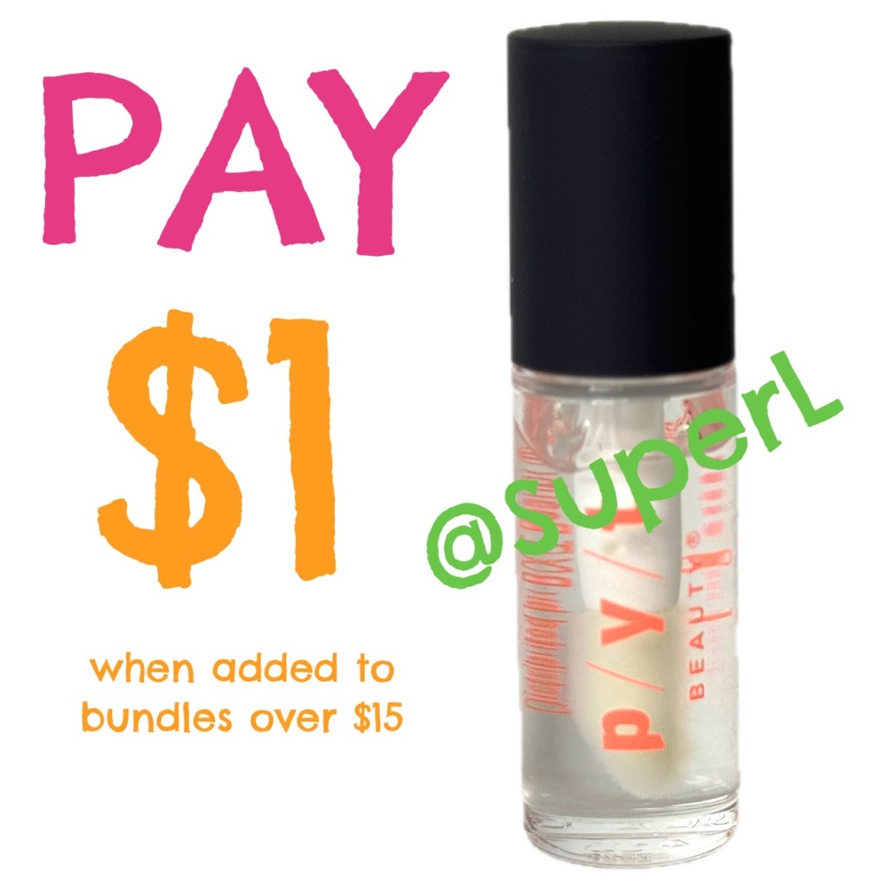 $1 NEW PYT Beauty Lip Gloss Lipgloss Clear Transparent